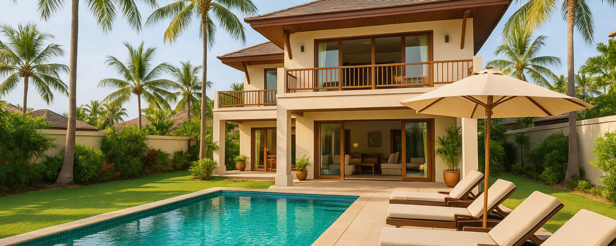 Top Jomtien Beach private villa for family stay